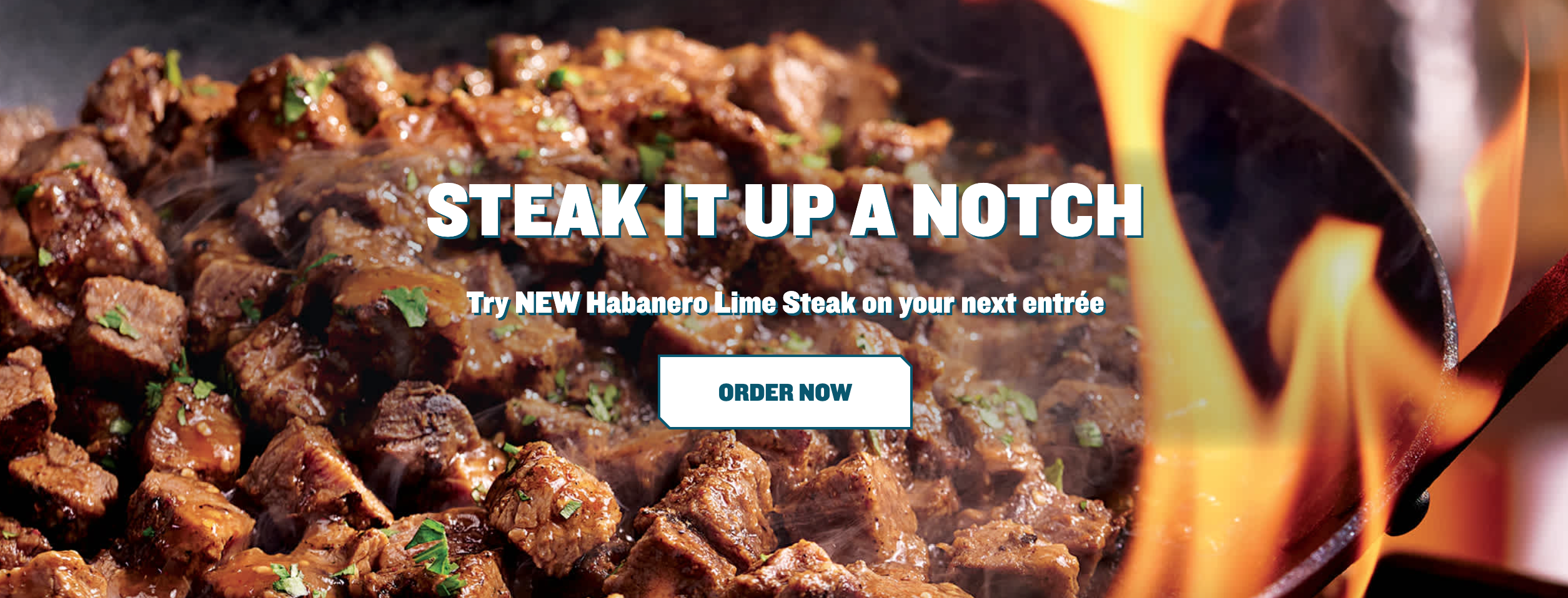 Try our NEW Habanero Lime Steak