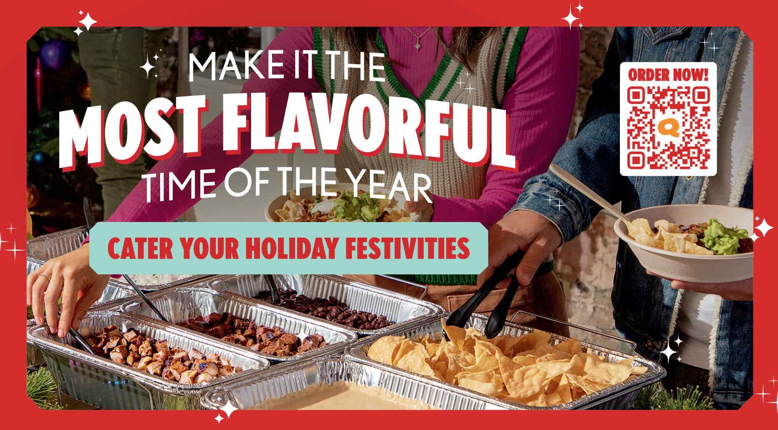 Celebrate the Holidays with Qdoba