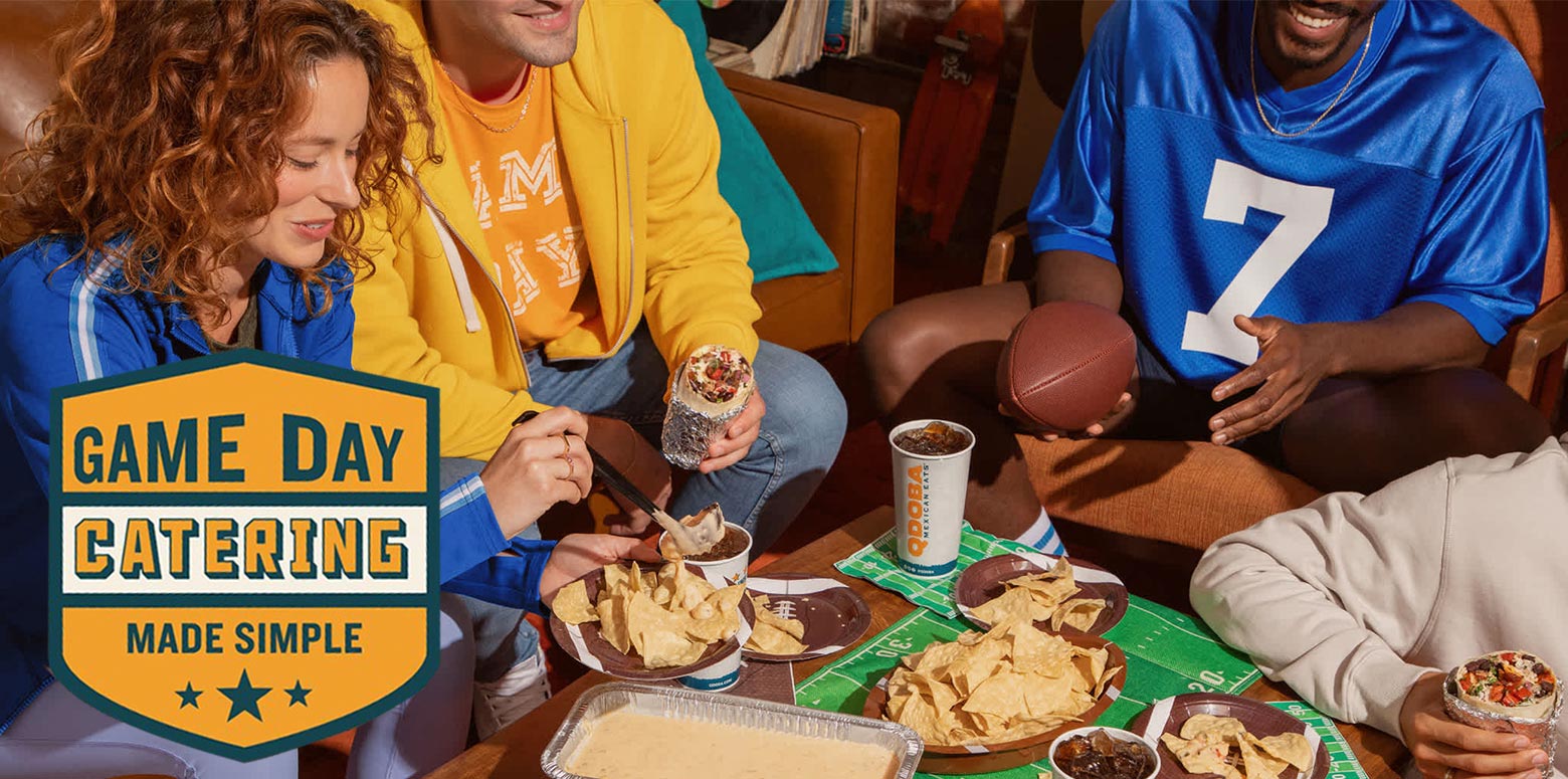 QDOBA Catering Made Simple For Game Day