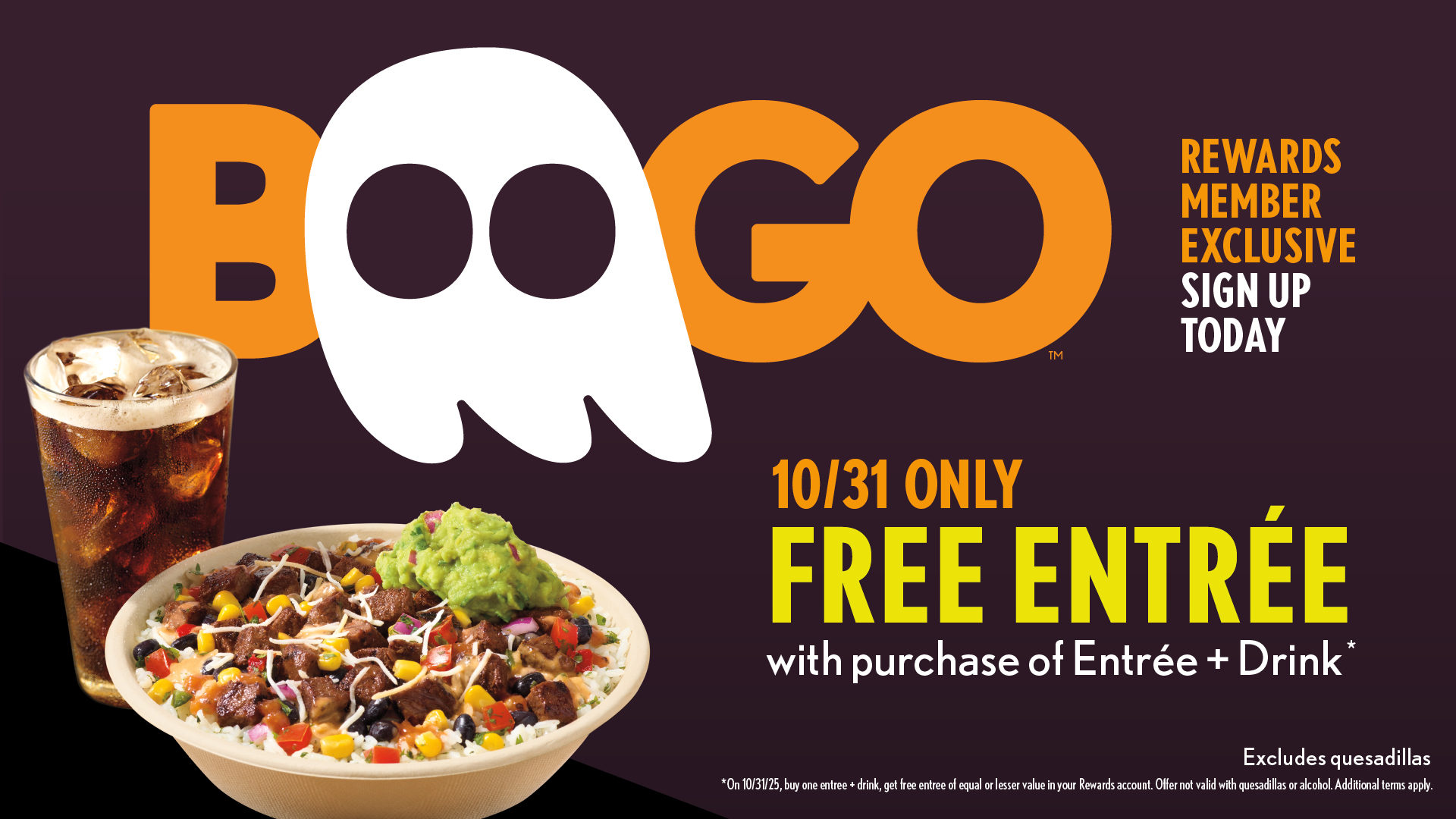 Celebrate Halloween at Qdoba
