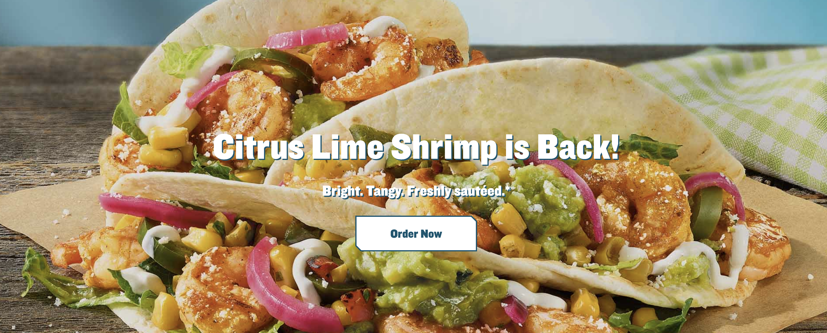 Citrus Lime Shrimp is Back!