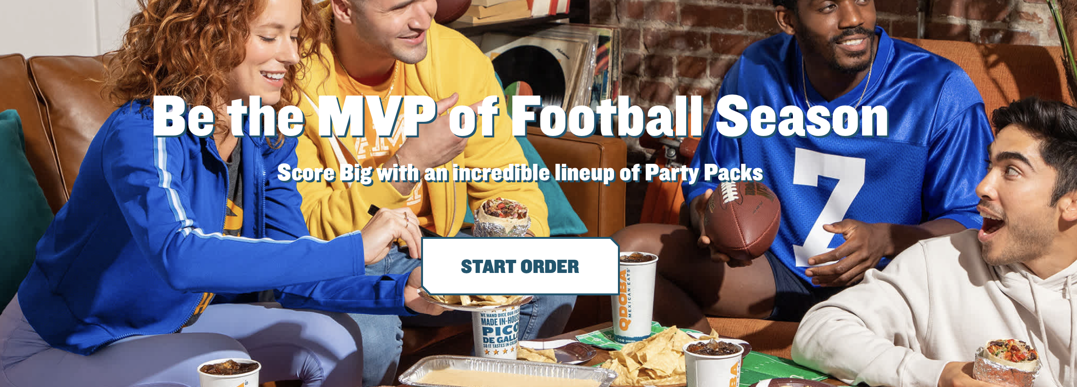 Celebrate the Big Game with Qdoba Catering