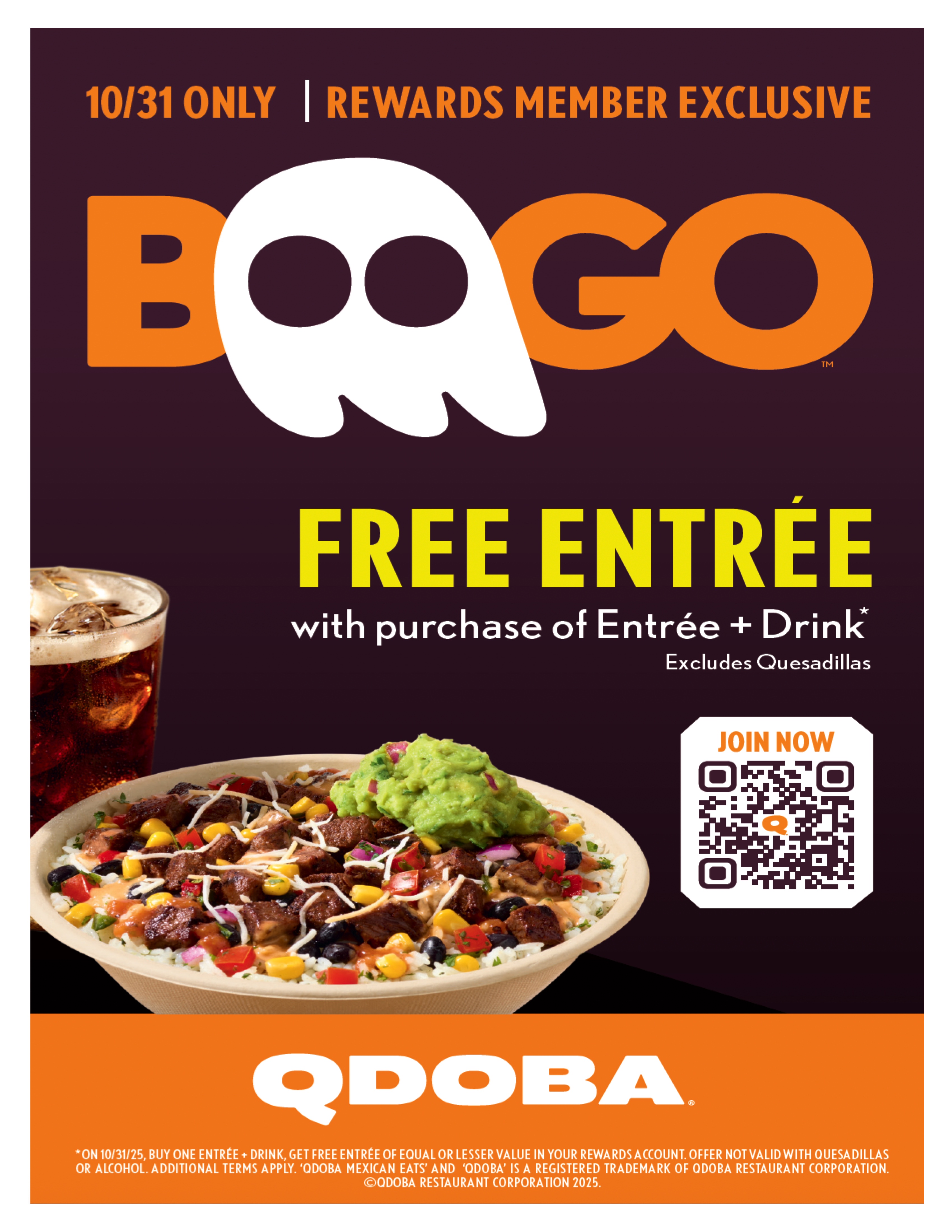 Celebrate Halloween with a BOGO from Qdoba